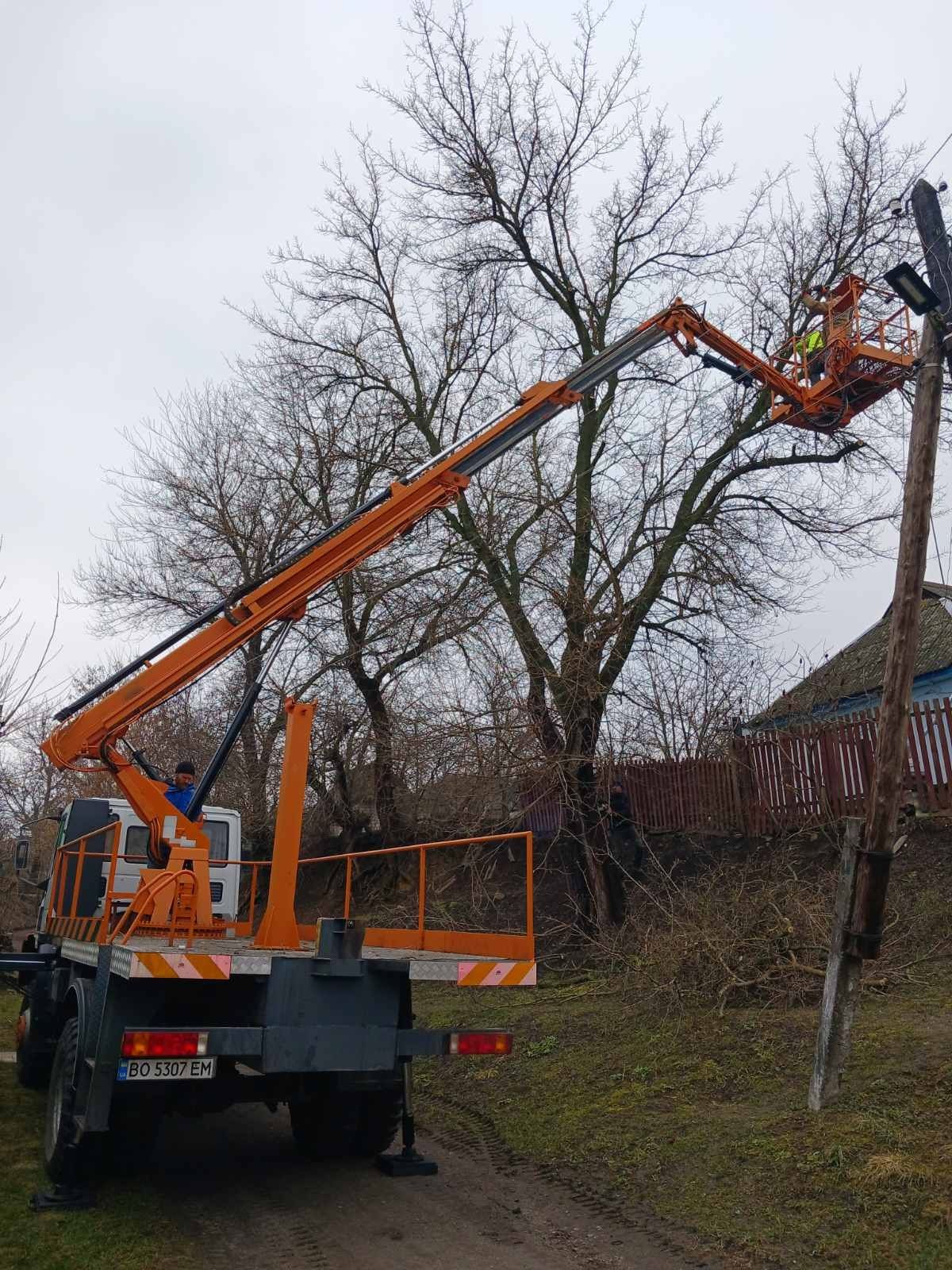 Обрізка дерев, спилити дерево, кронація Сміла.