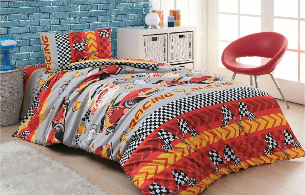 Акція! Турецькі бавовняні полуторні постільні  комплекти в асортименті