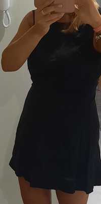 Sukienka Pull &Bear LNowa z metką  czarna letnia sztuczny jedwab