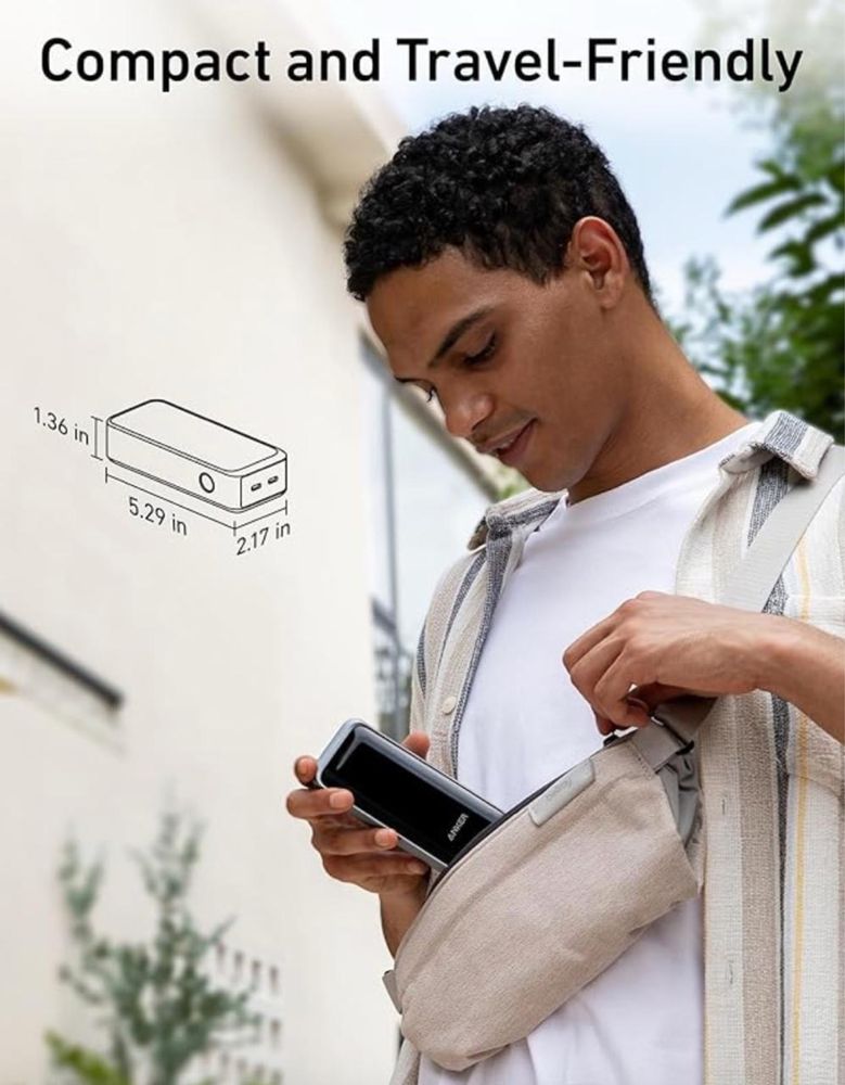 Power Bank Anker Prime 12,000mAh 130W - NOVA, Selada