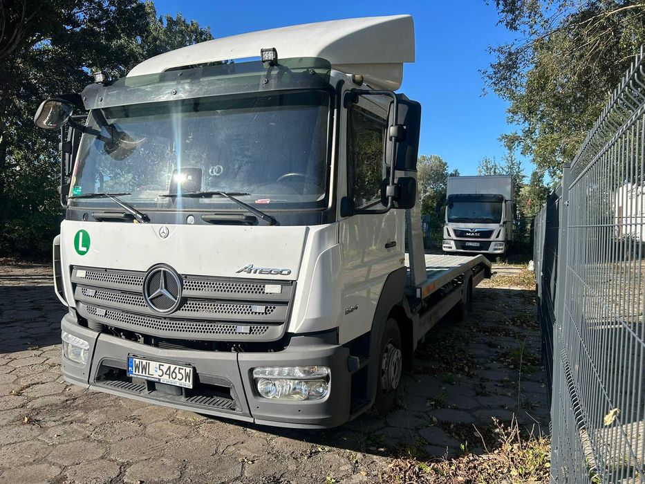 Wynajem laweta 7.5T Atego, ładowność 3230 kg, kat. C/C1