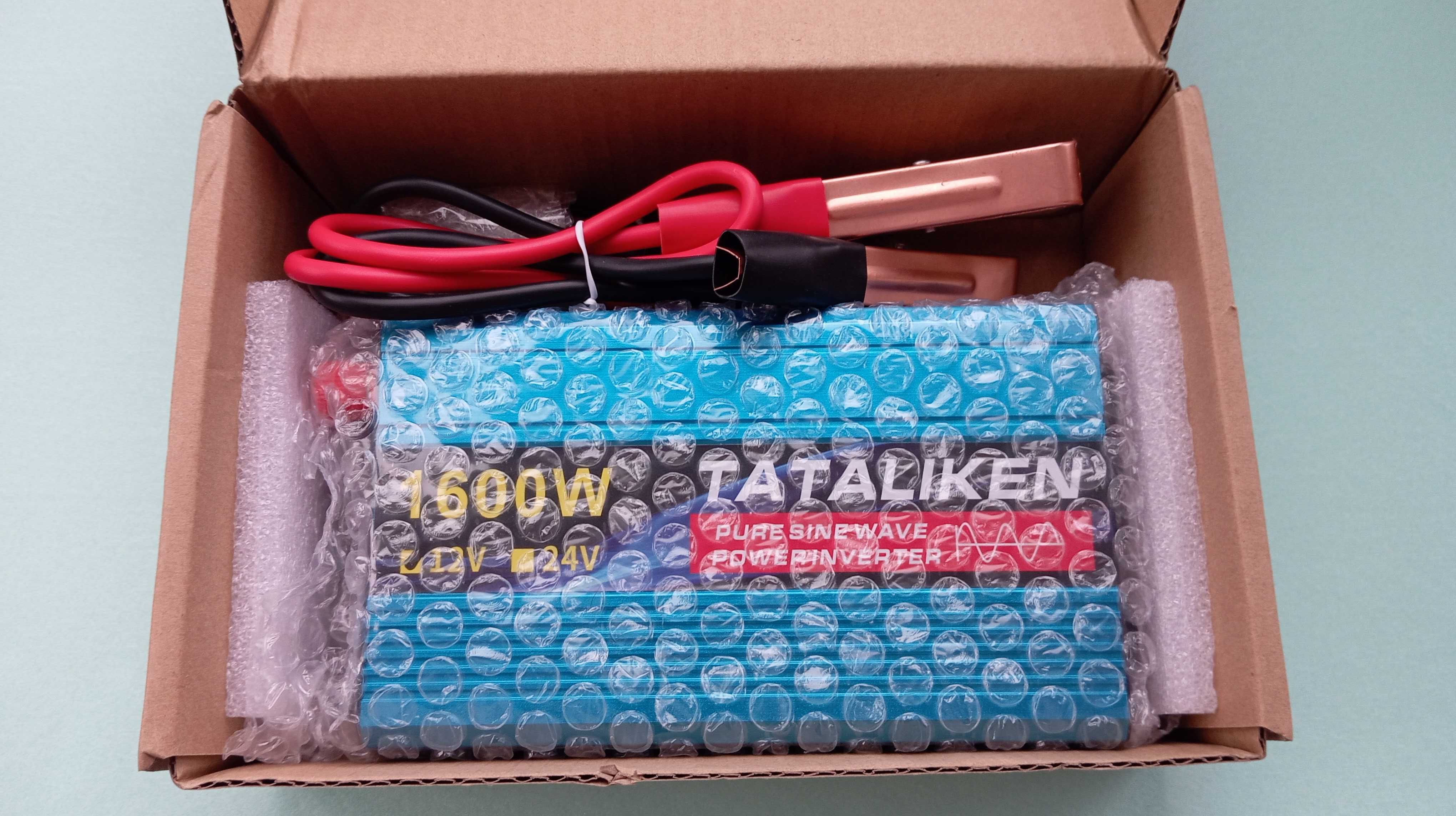 Инвертор 1600W 12V в 220V чистый синус