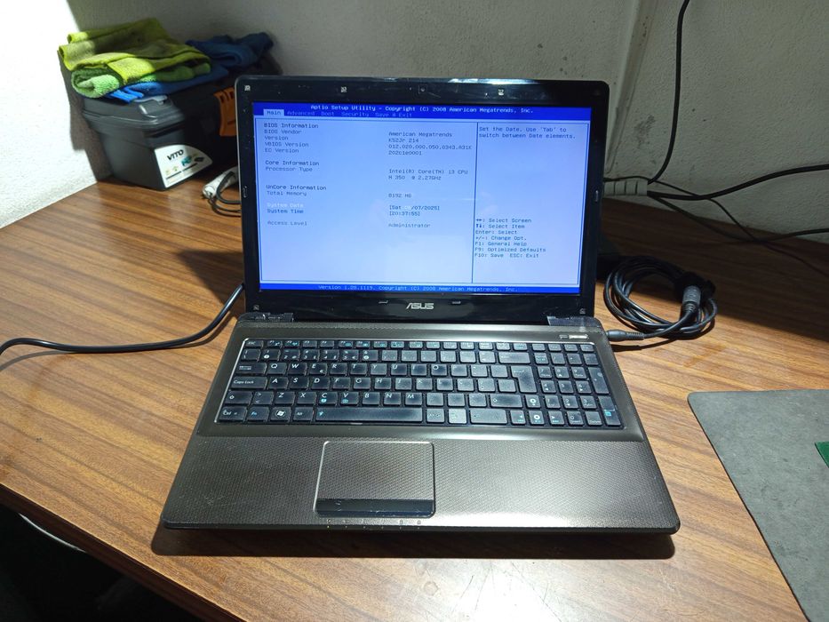 Portátil ASUS para peças ou para reparação