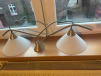 Lampa z dwoma kloszami