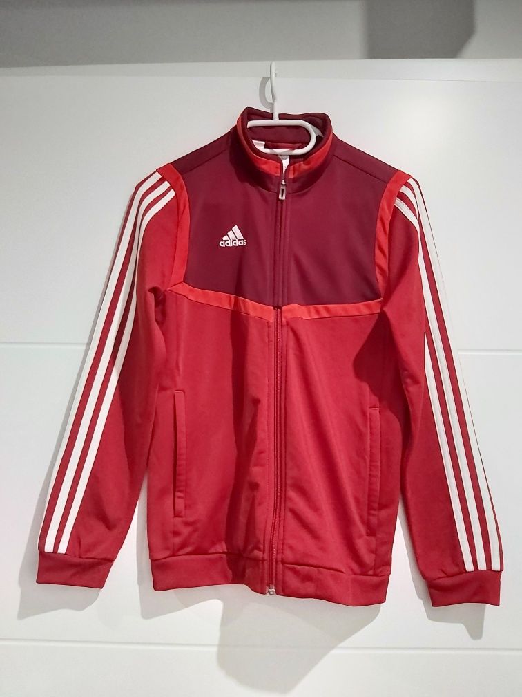 Piękna bluza ADIDAS 152 cm. śliska. Jak NOWA