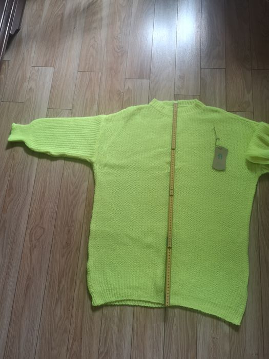 Sweter damski NOWY włoski oversize