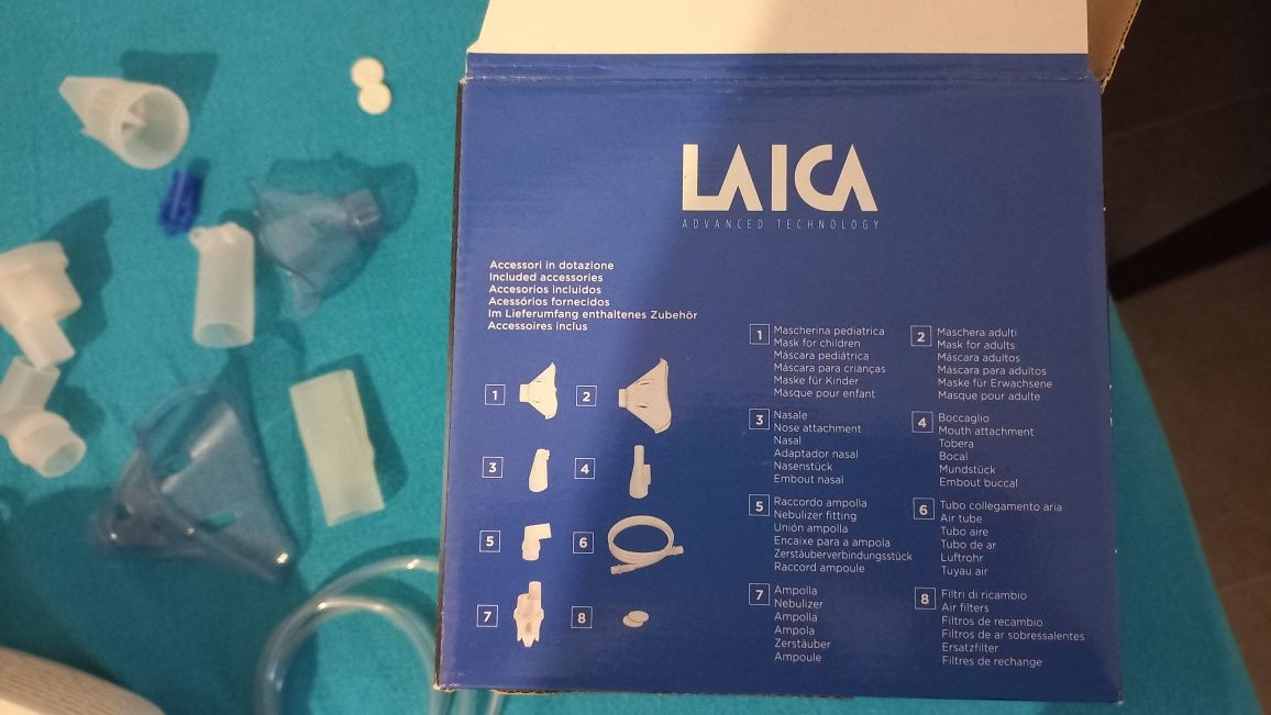 Nebulizador de pistão para terapêutica inalatória