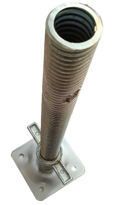 Stopa rusztowania ramy podstawa 60 cm Ocynkowana RURA 38 mm