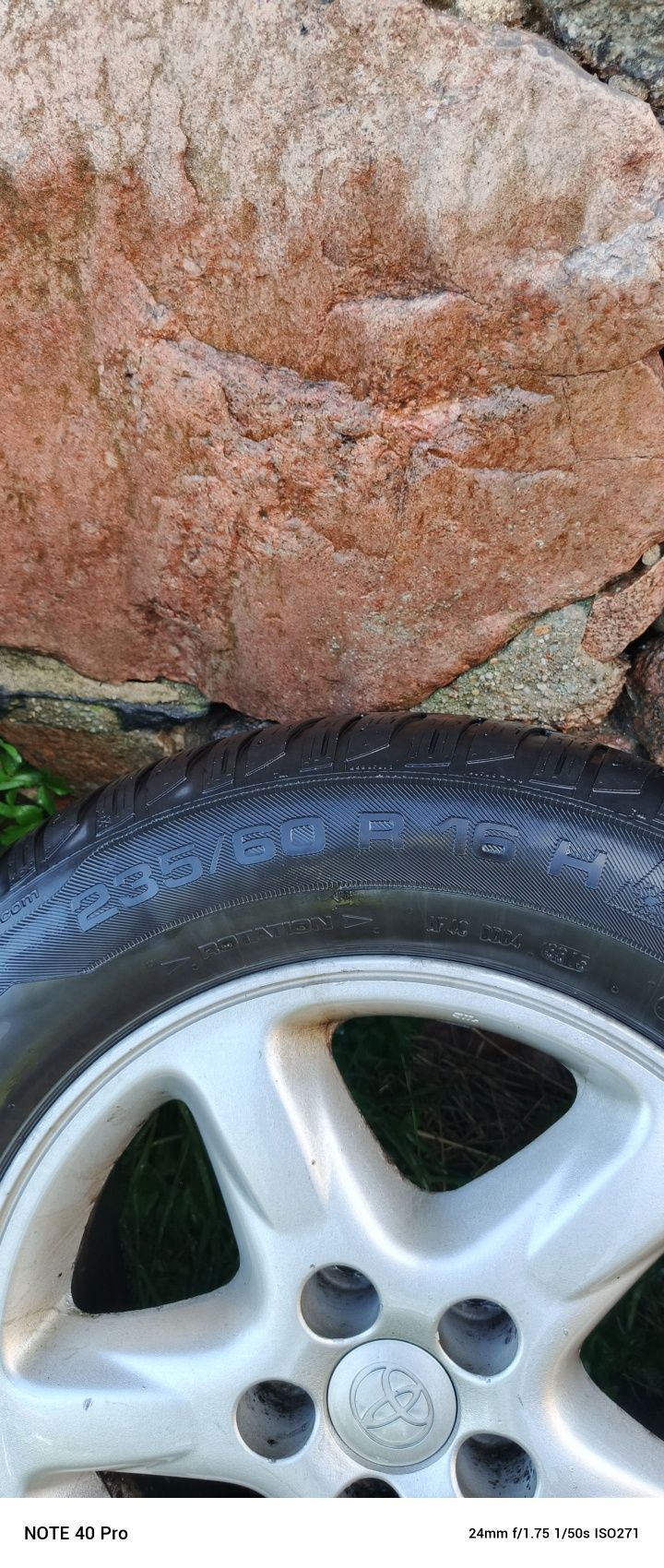 Alufelgi+opony Toyota RAV4 235/60 r16