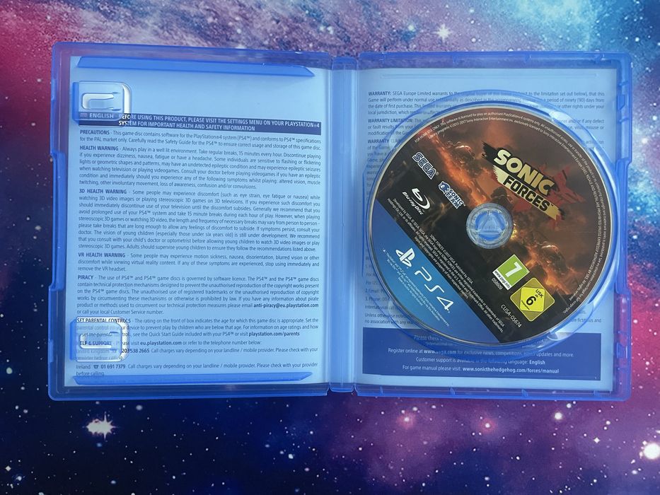 Jogo Sonic Forces PS4