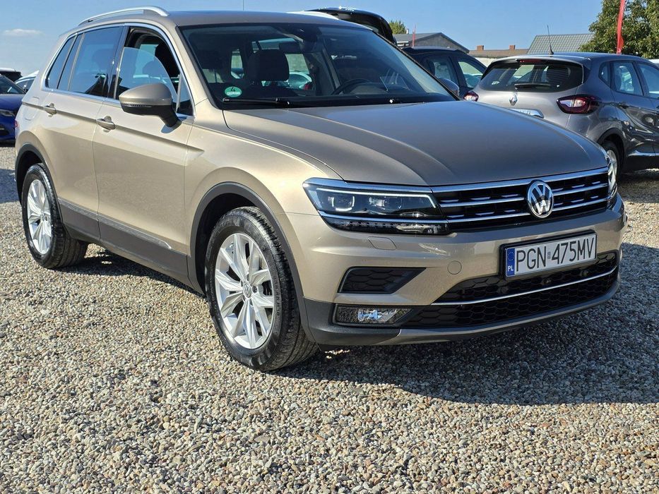Volkswagen Tiguan 2.0 150PS Full LED Kamera 360 HAK PanoramaDACH EL.Klapa Gwarancja