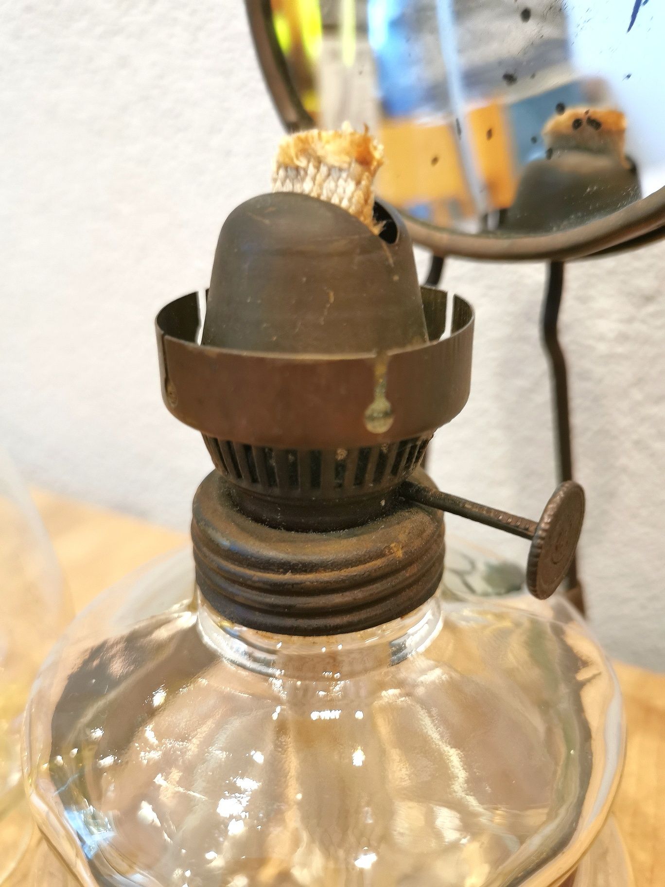 Lampa naftowa lata 50/60-te