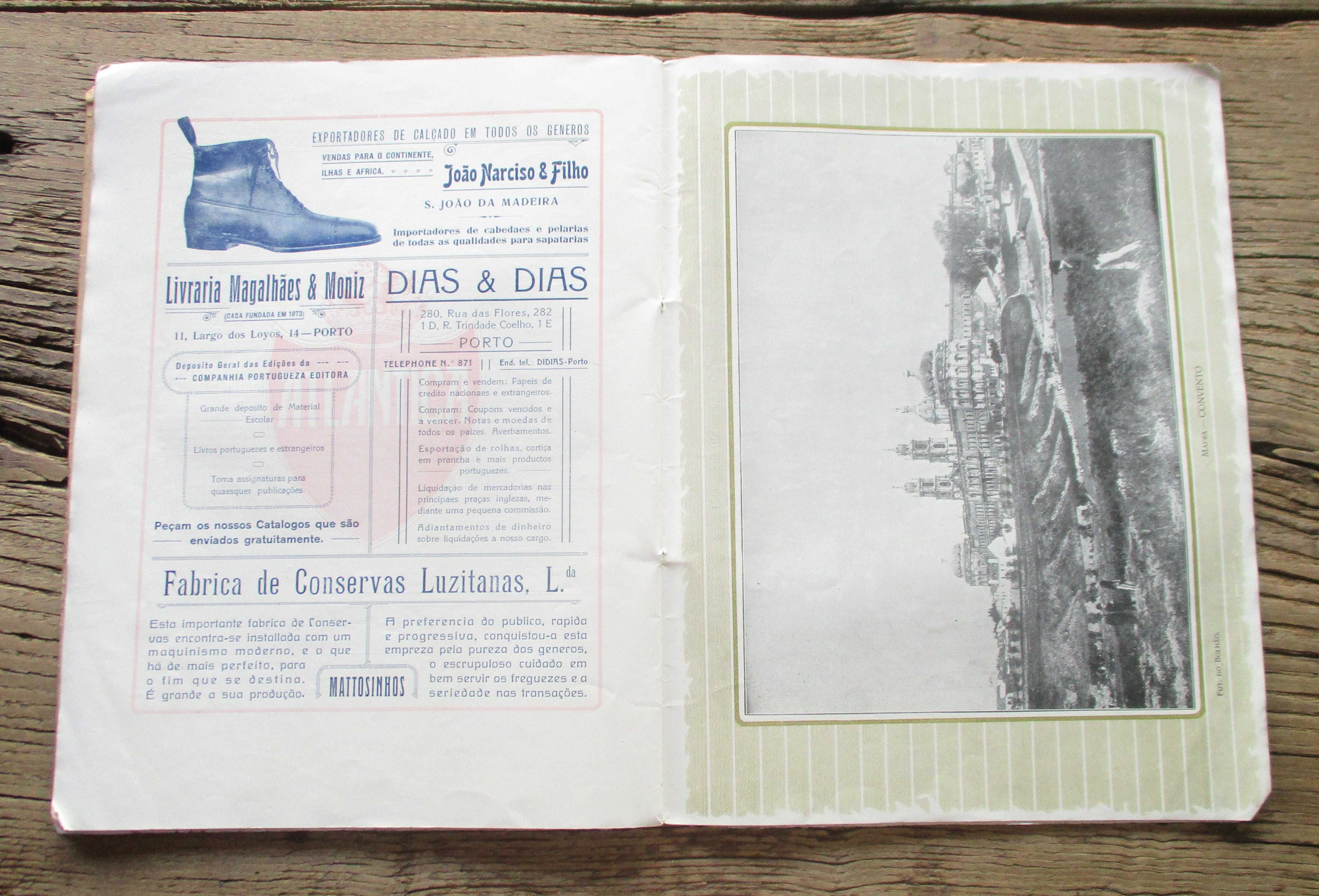 Raro Album de Portugal 1918 Companhia de Seguros Atlantica