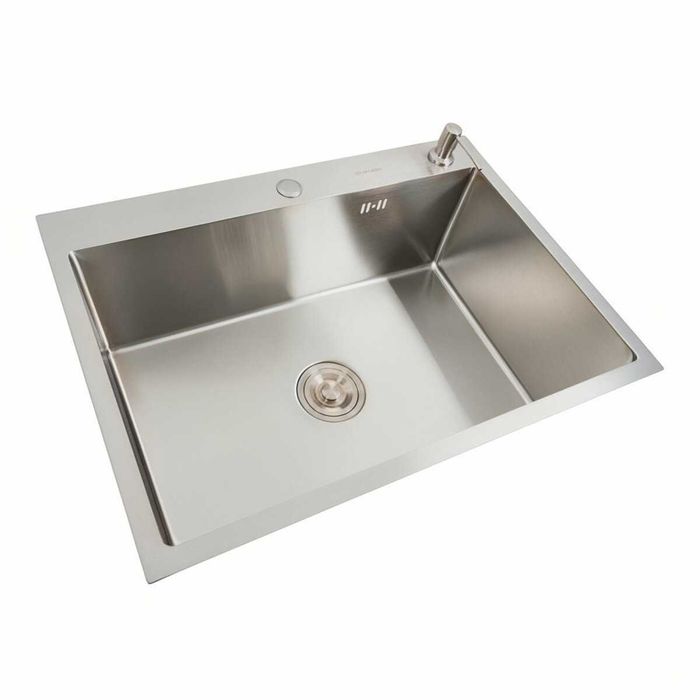 Кухонна мийка VALESO Handmade 70*50 нержавійка ( 3,0/0,8)мм