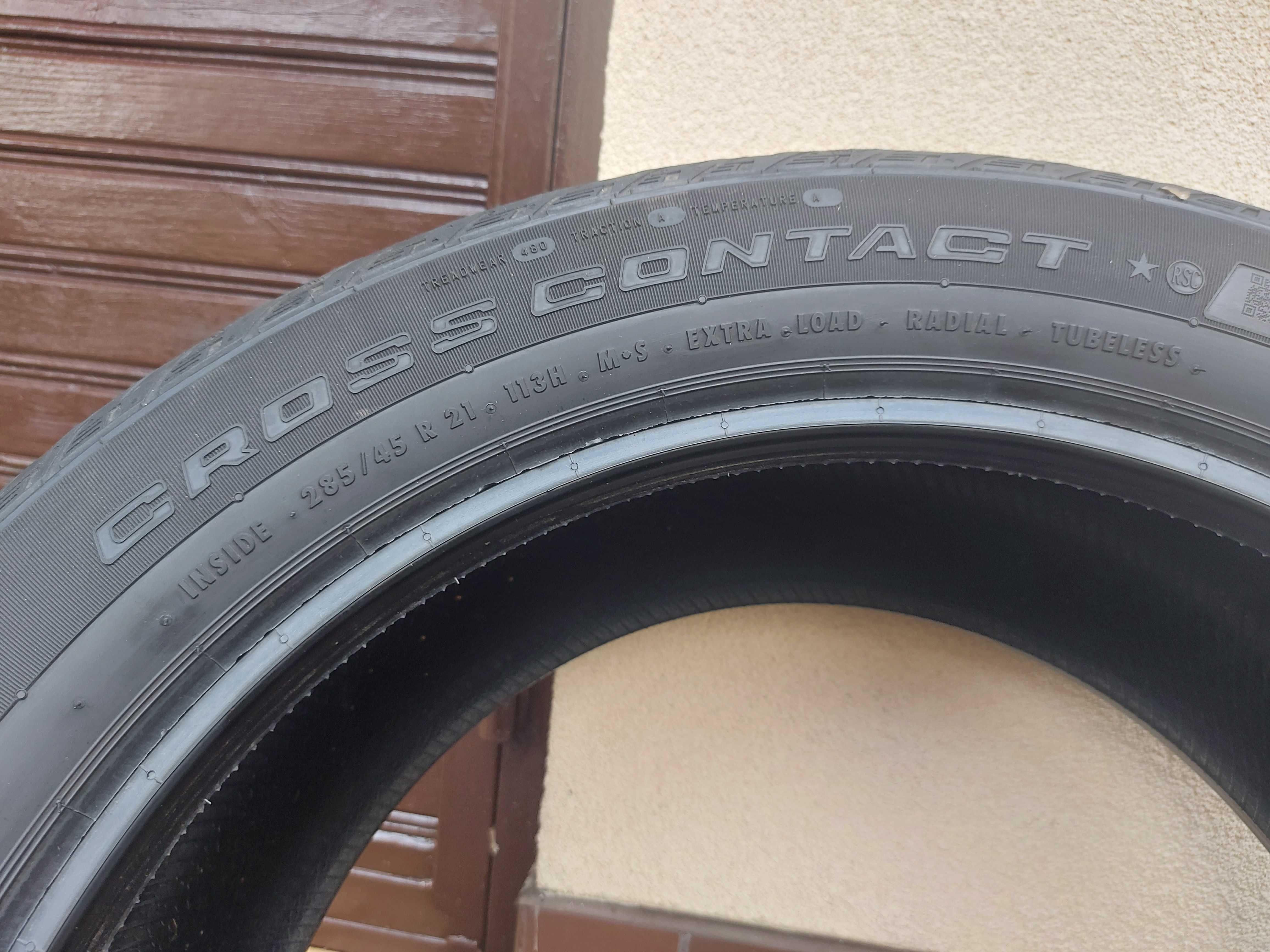 Opony Continental 285\45 R21 113H M+S CROSS CONTACT Lx Sport SSR