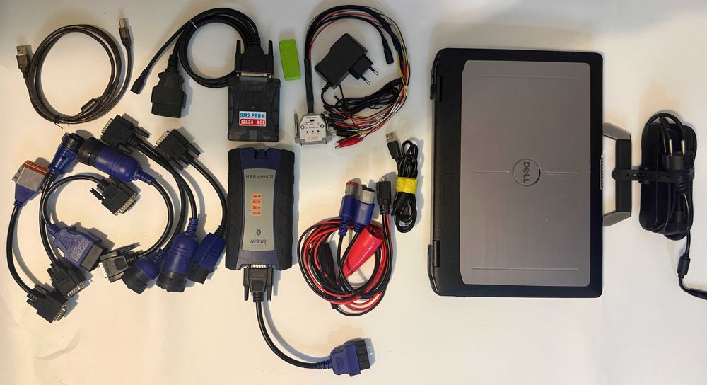 Zestaw serwisowy Passthru J2534 Cars Heavy Duty DELL ATG SM2 Pro Nexiq
