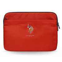 Us Polo Sleeve Uscs13Pugflre 13" Czerwo Ny/Red