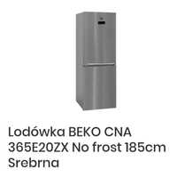 Półki, szuflady lodówka beko model CNA365E20ZX