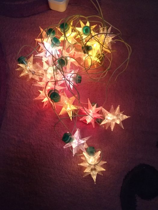 Советская гирлянда на ёлку.