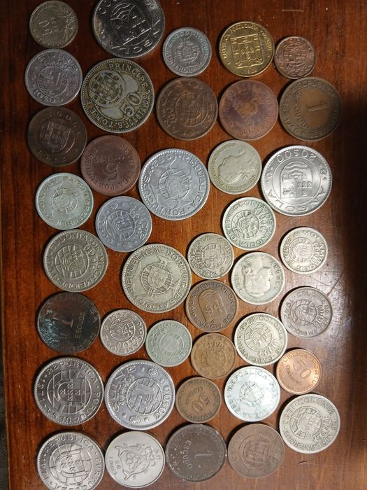 Moedas das ex-colonias antigas