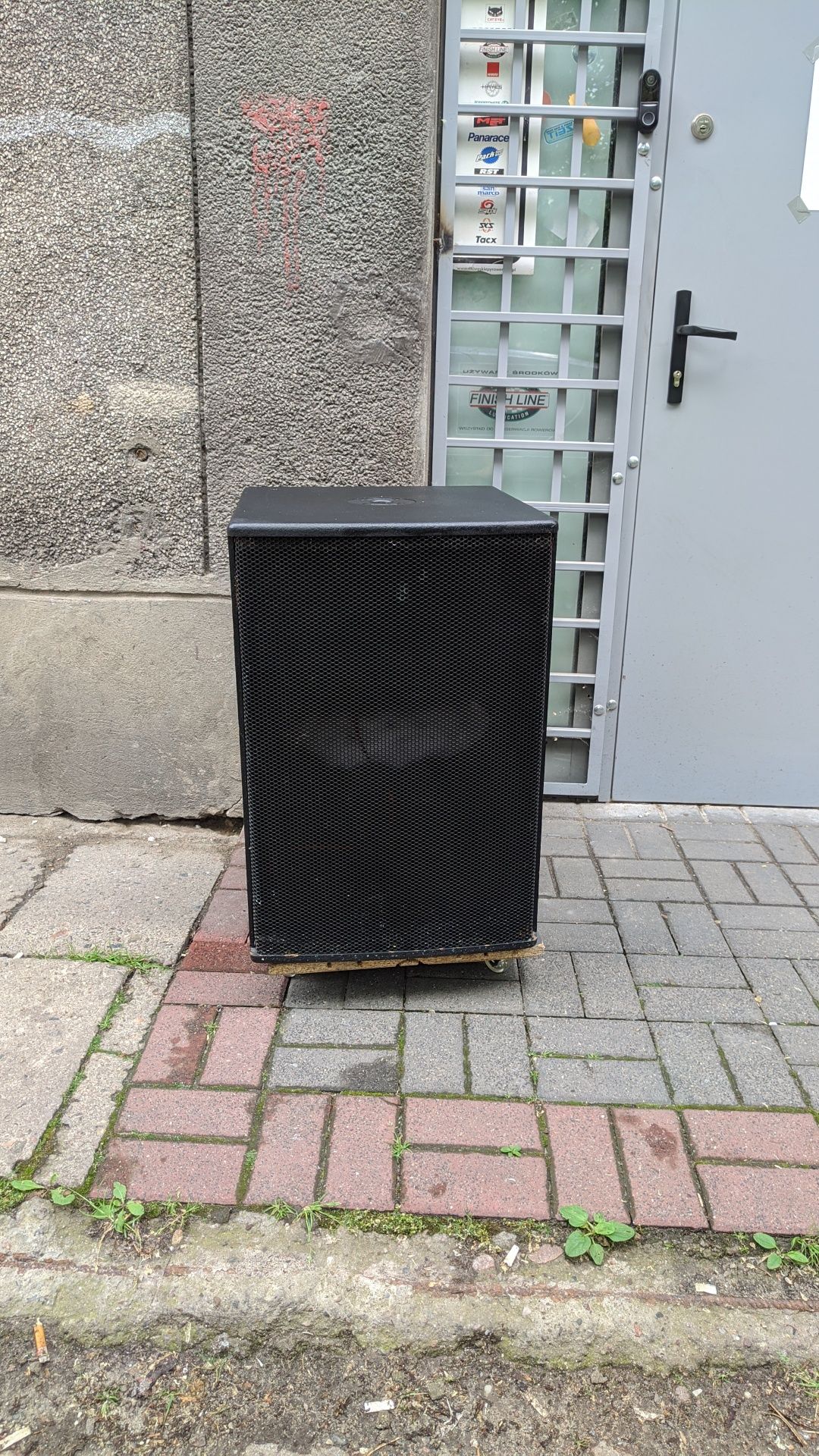 Skrzynia basowa na głośnik 15 cali 38cm 380mm zwrotnica sub subwoofer