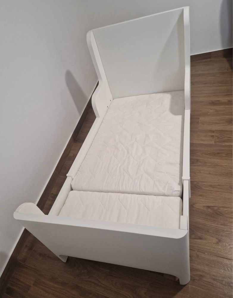 Cama de criança extencivel  BUSUNGE/com colchão