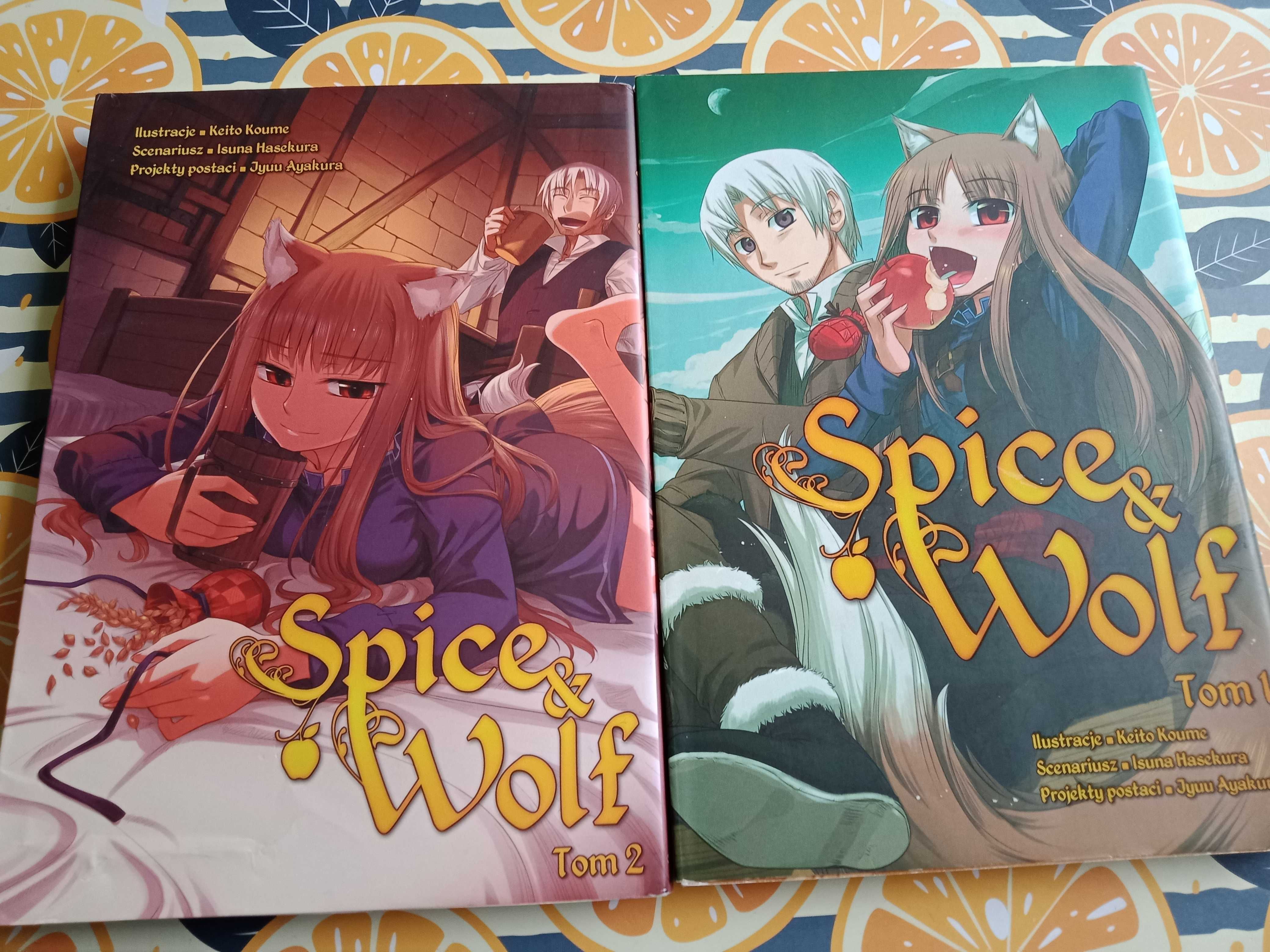 Mangi mroczny grabarz riddle , spice & wolf i  tasogare otome