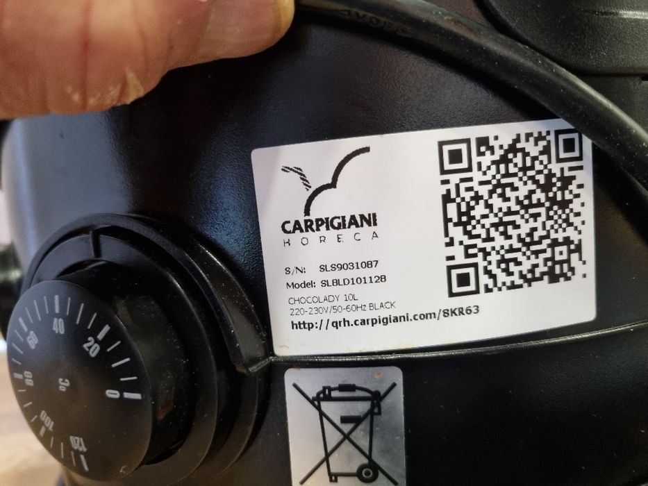 Czekoladziarka Carpigiani
