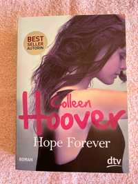 Livro da Colleen Hoover - Hope Forever em alemão (deutsch)
