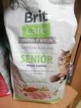 Brit Care Senior and Weight Control Беззерновий корм з куркою для коті