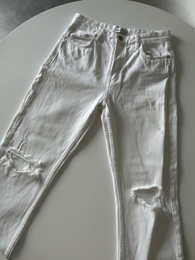 Білі джинси Zara розмір М