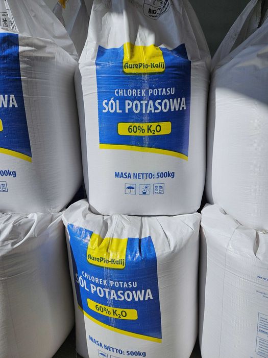 Sól potasowa granulowana 60% BB cena brutto