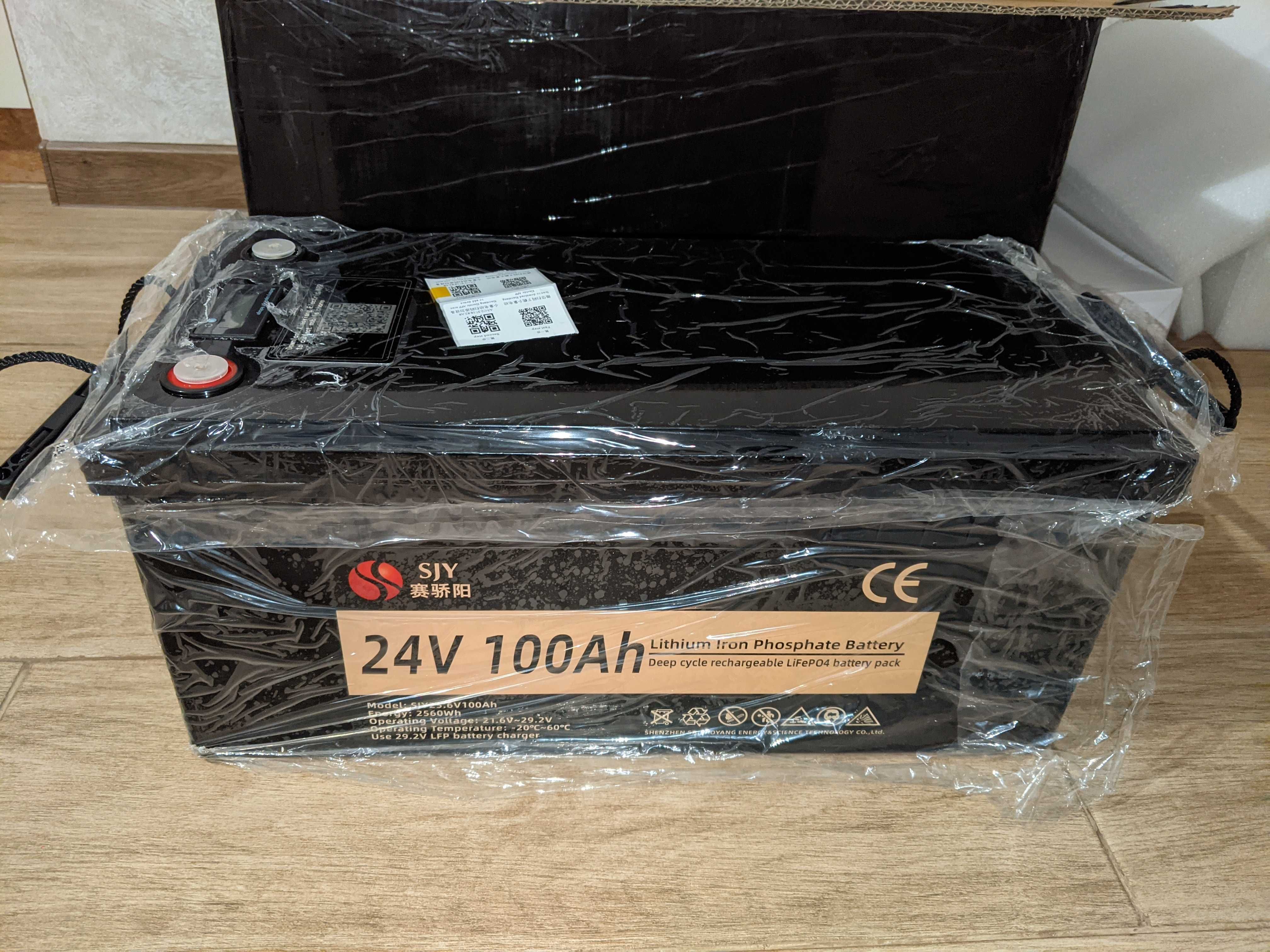 Акумулятор LiFePo4 24V 100Ah