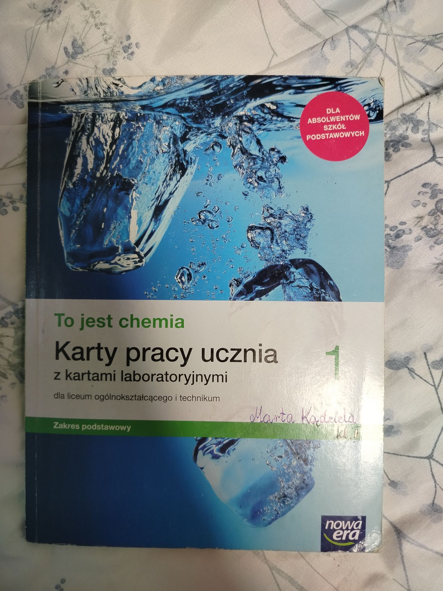 To jest chemia 1 karty pracy zakres podstawowy