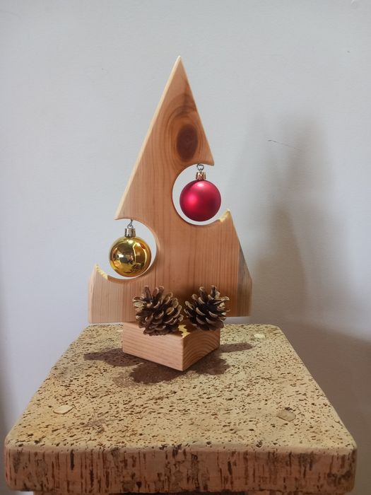 Árvore de Natal decorativa - artesanato