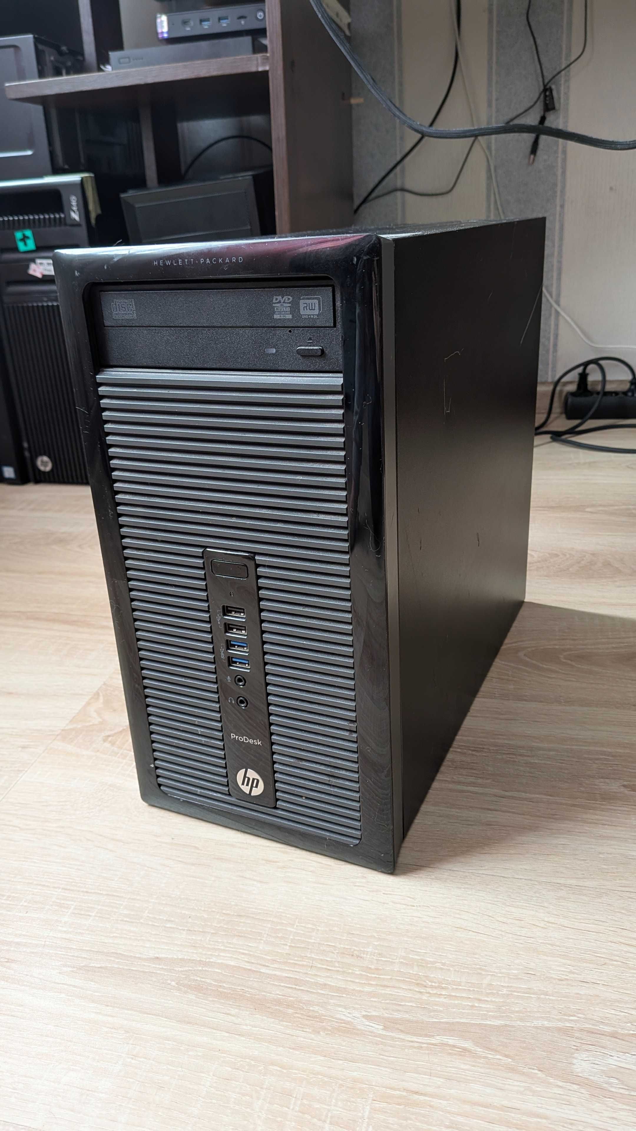 Системний блок НP ProDesk 400 G1  Проц i5 / SSD + HDD / ПК комп'ютер