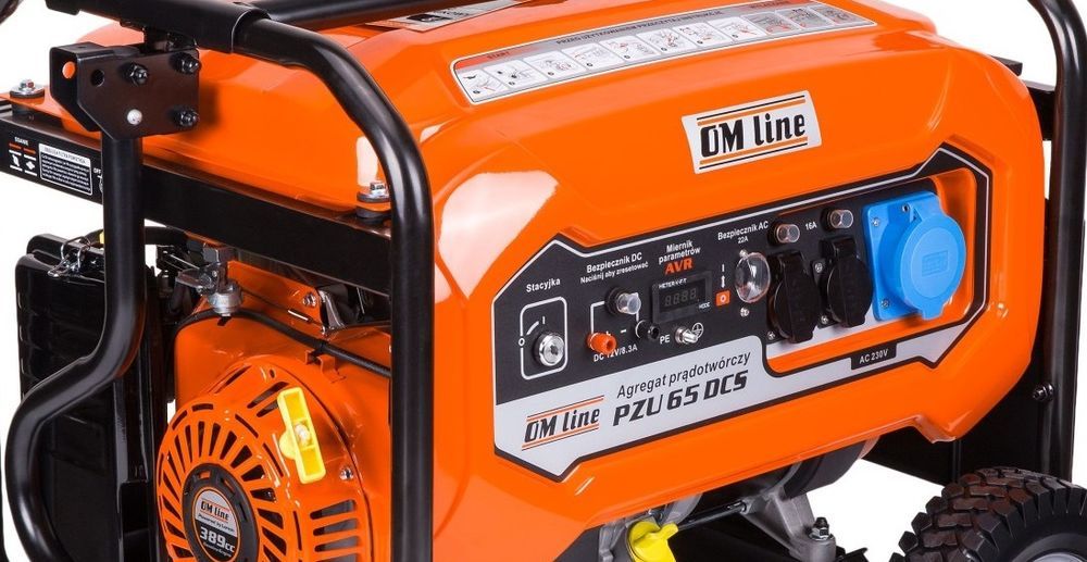 Oleo Mac Om Line Pzu 65E Dcs Agregat Generator Prądotwórczy 3X230V Avr