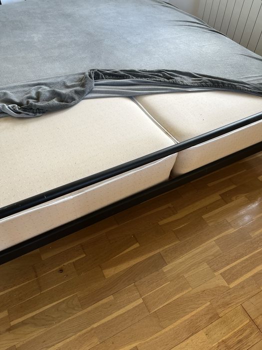 Piekne loze do sypialni 180 x 200 z dwoma materacami