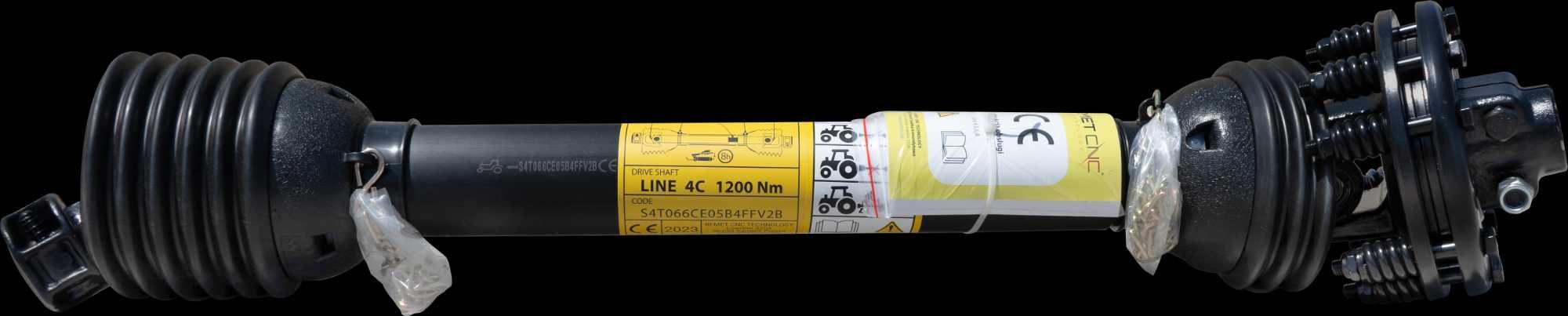 Wałek WOM ze sprzęgłem ciernym LINE 4c