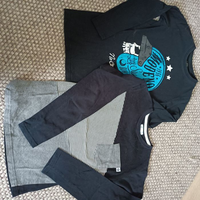 2 pak bluzek dla chłopca