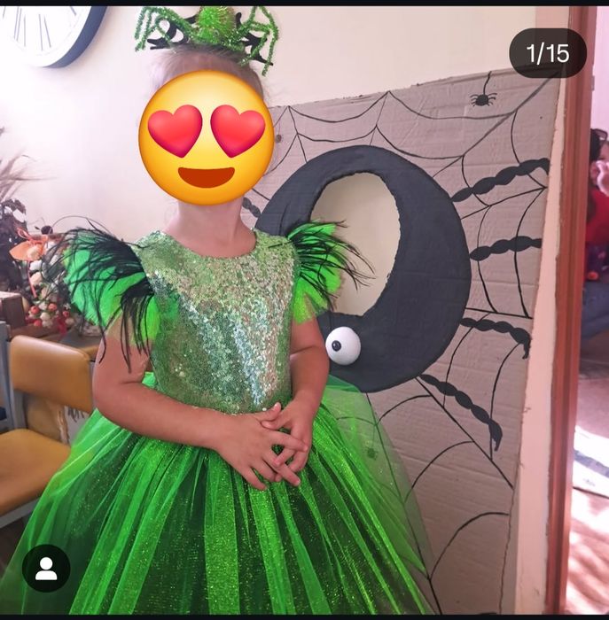 Карнавальное новогоднее праздничное платье