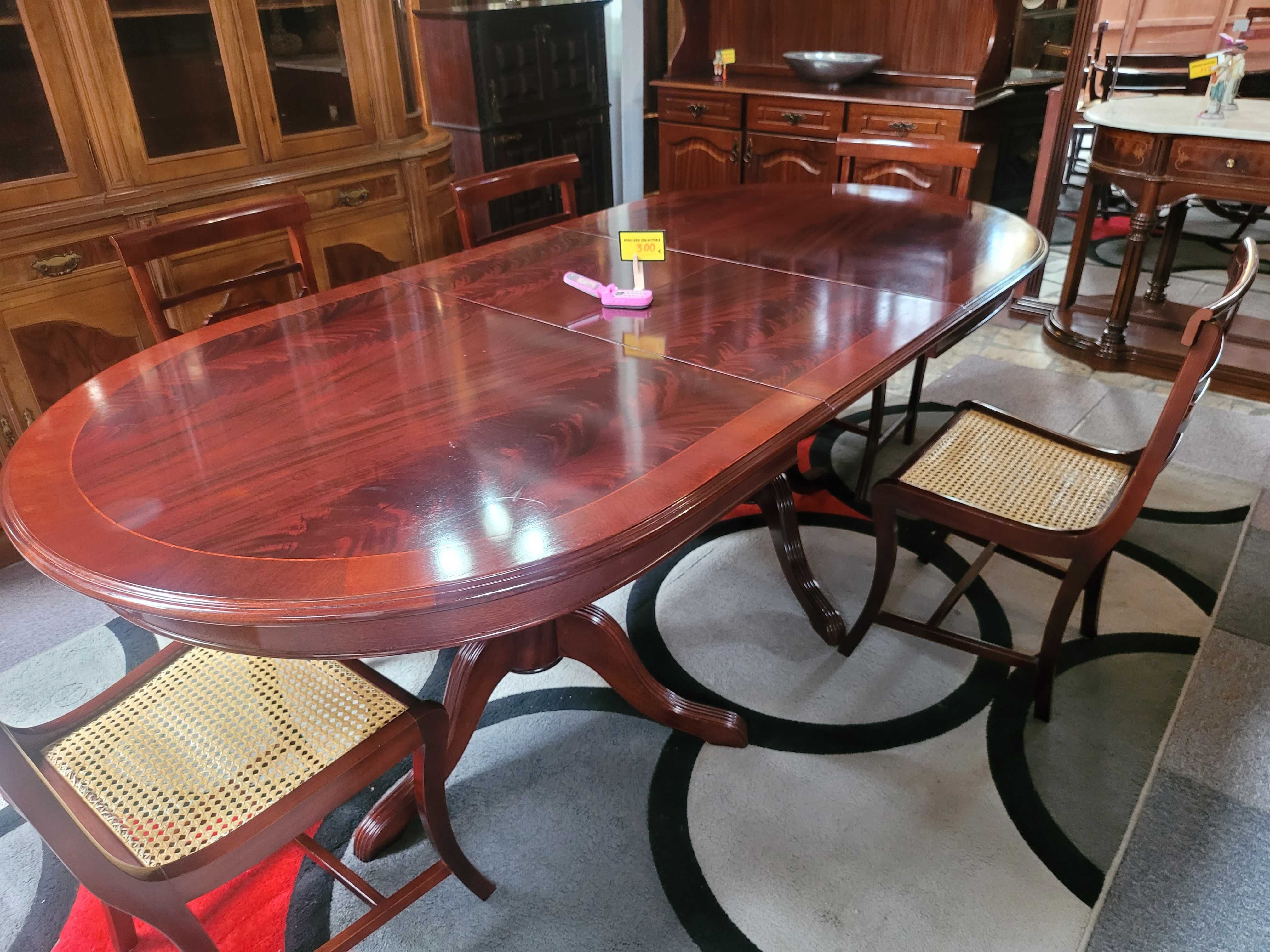 Mesa de sala extensível - Dois pés de galo - óptimo estado - Só a