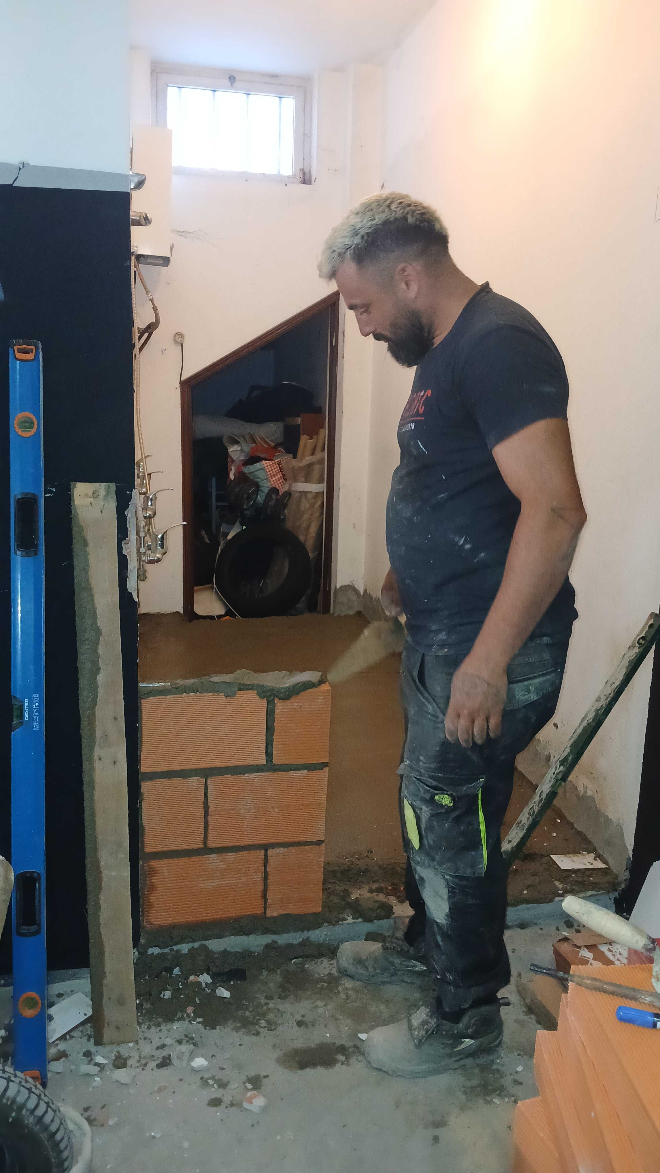 Servicos de pedreiro, trolha, pintura