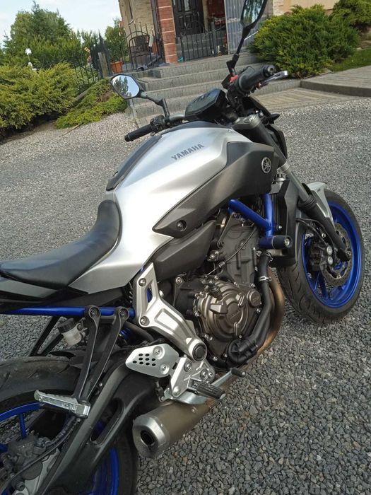 Yamaha MT-07 2015r ze Szwajcarii