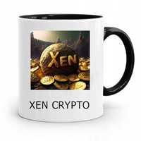 Kubek krypto z nadrukiem- XEN Crypto - kryptowaluty