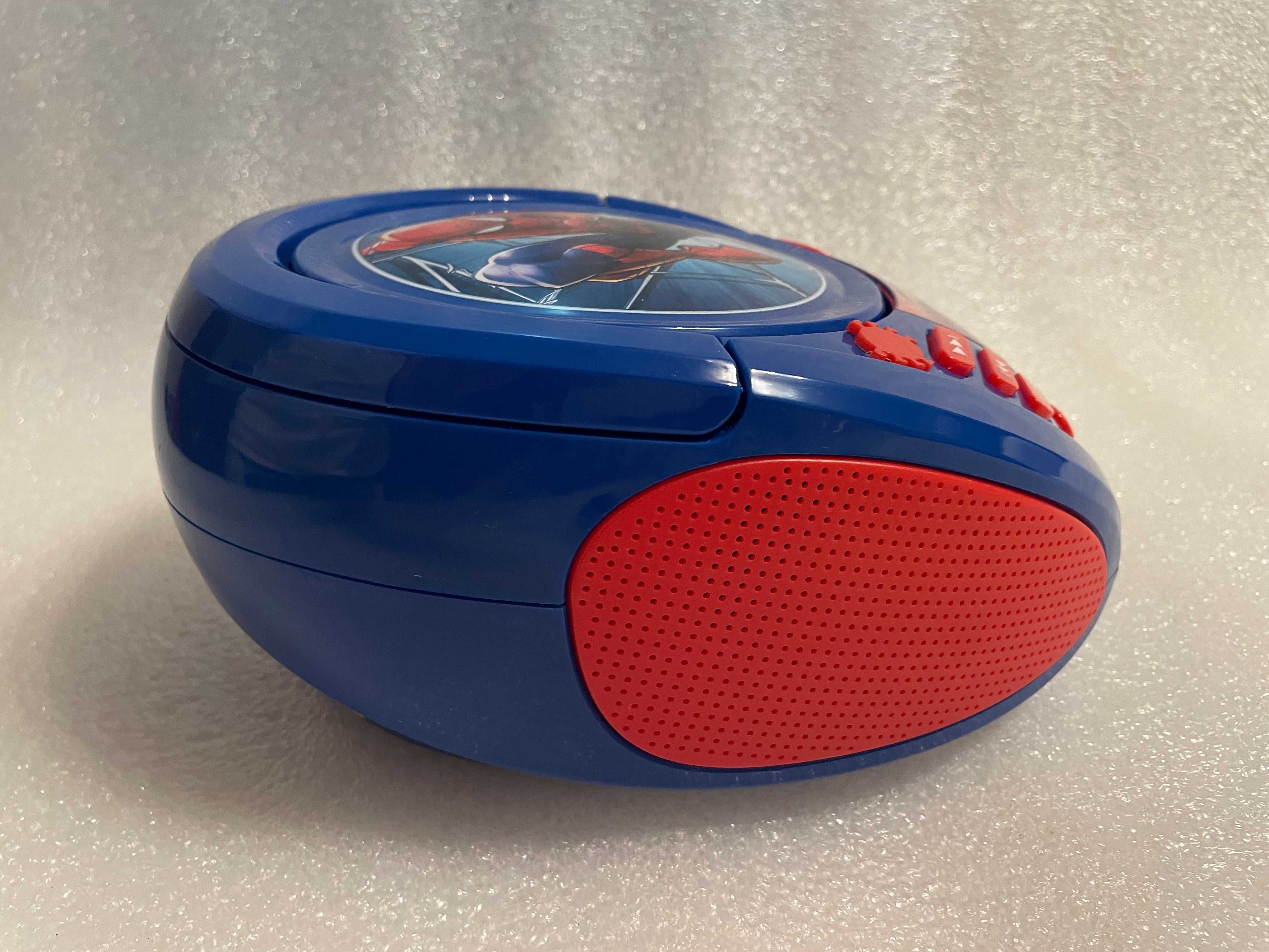 Lexibook Spider-Man Odtwarzacz CD z Bluetooth Boombox RCD109SP