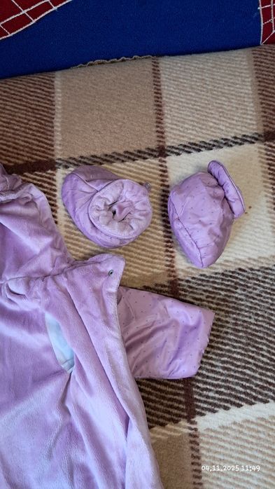 Зимовий комбінезон для дівчинки