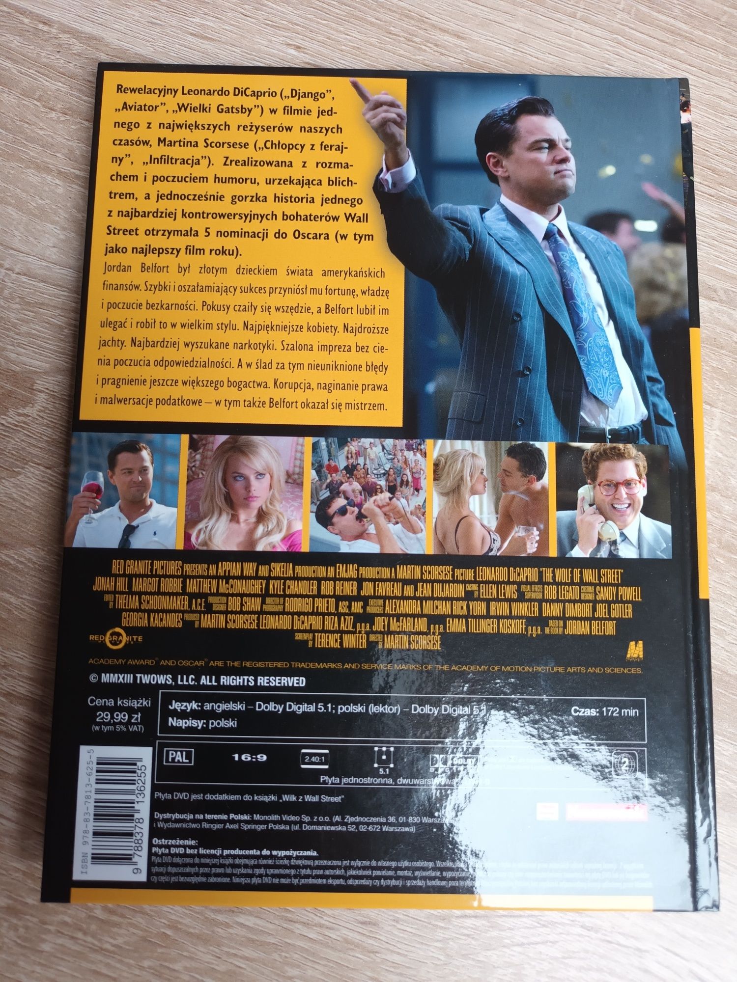 Wilk z Wall Street FILM DVD