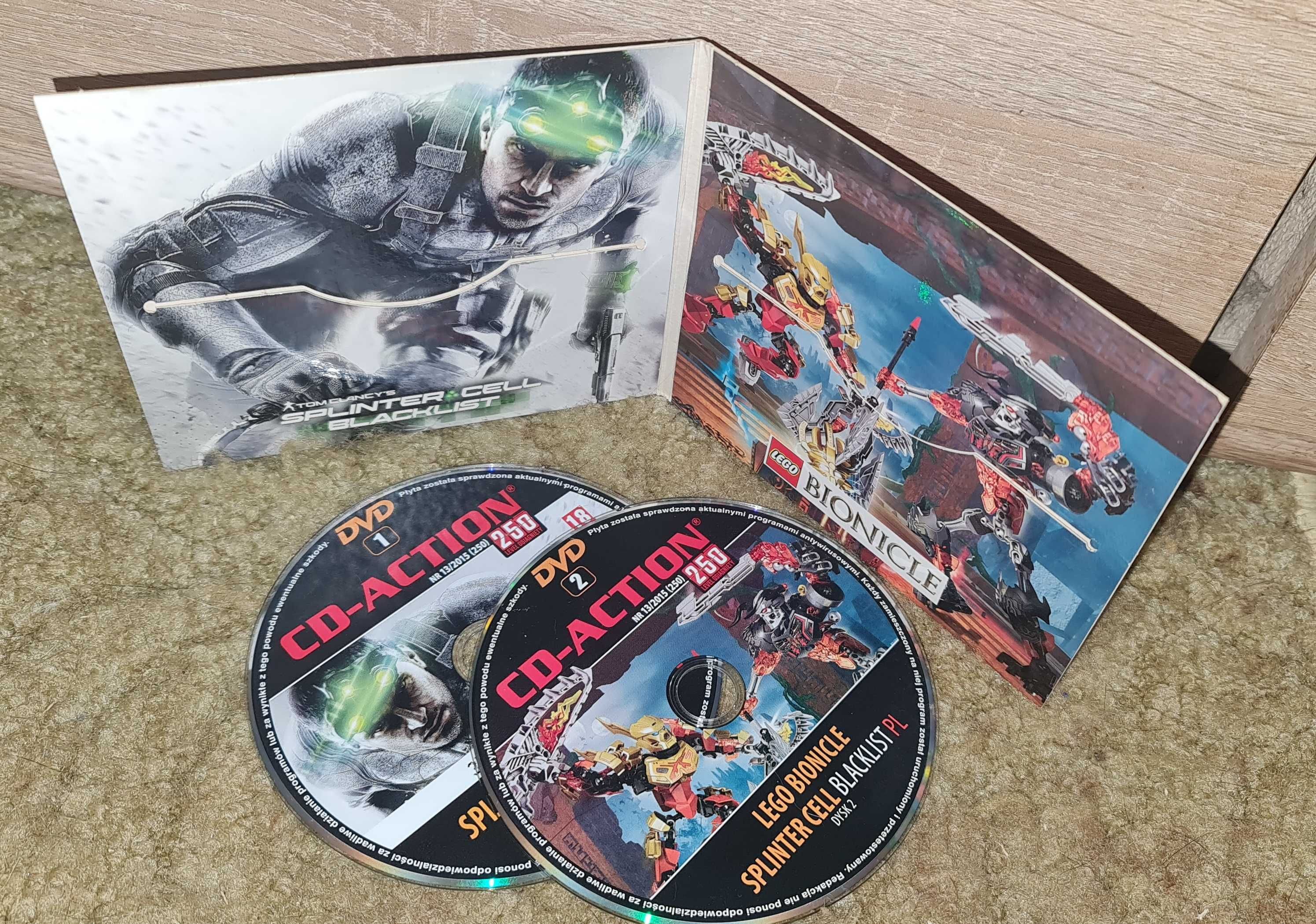 Splinter Cell BLACKLIST PL / Lego Bionicle ANG / THE FEW PL / PC  BDB