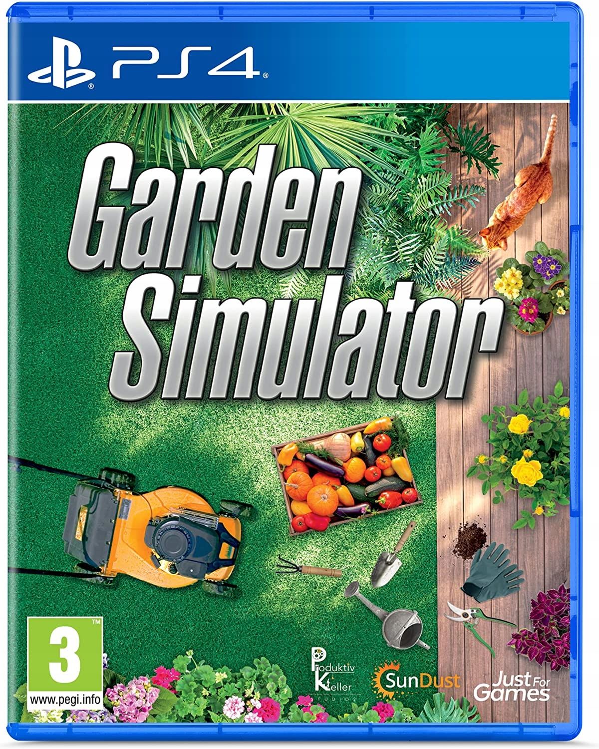 Garden Simulator PS4 PS5 Symulator ogrodu
